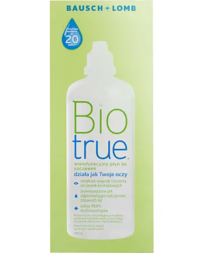 Biotrue wielofunkcyjny płyn do soczewek 300 ml zdjęcie
