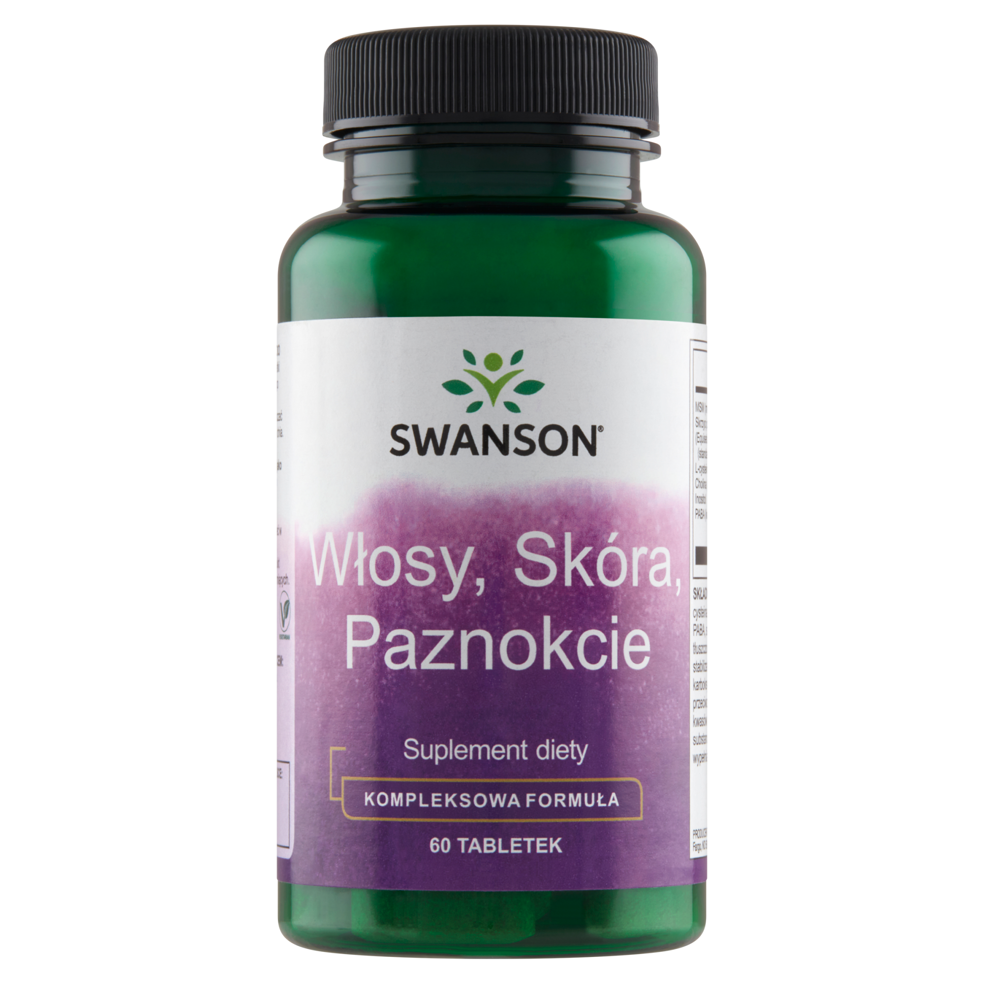 SWANSON Włosy, skóra, paznokcie - 60 tabl. zdjęcie