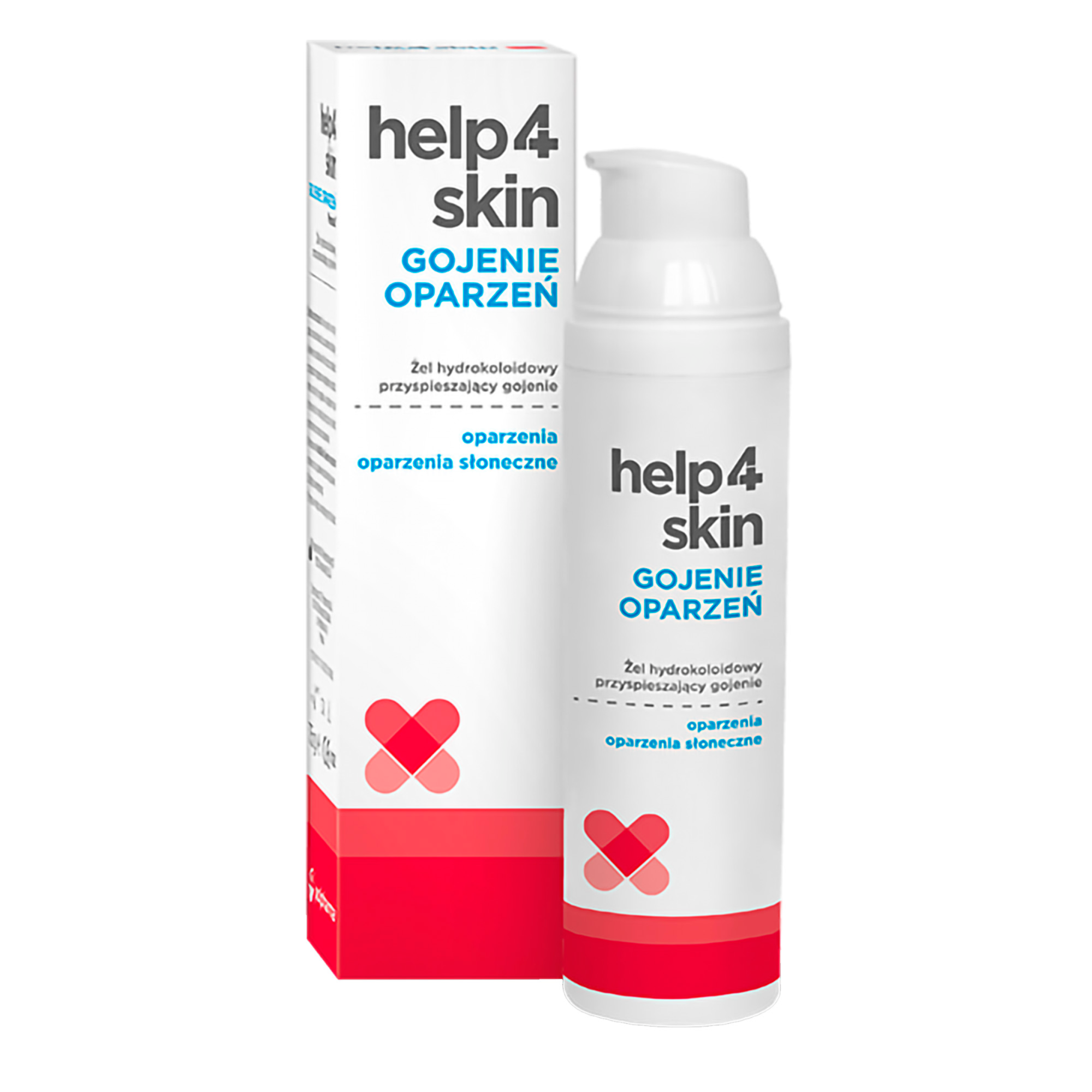 HELP4SKIN GOJENIE OPARZEŃ Żel hydrokoloidowy przyspieszający gojenie, 75 g