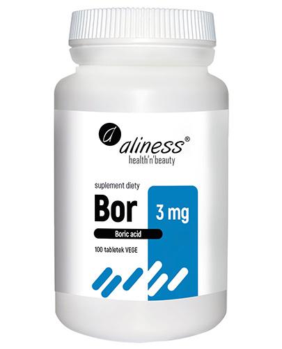 Aliness Bor 3 mg - 100 tabl. zdjęcie