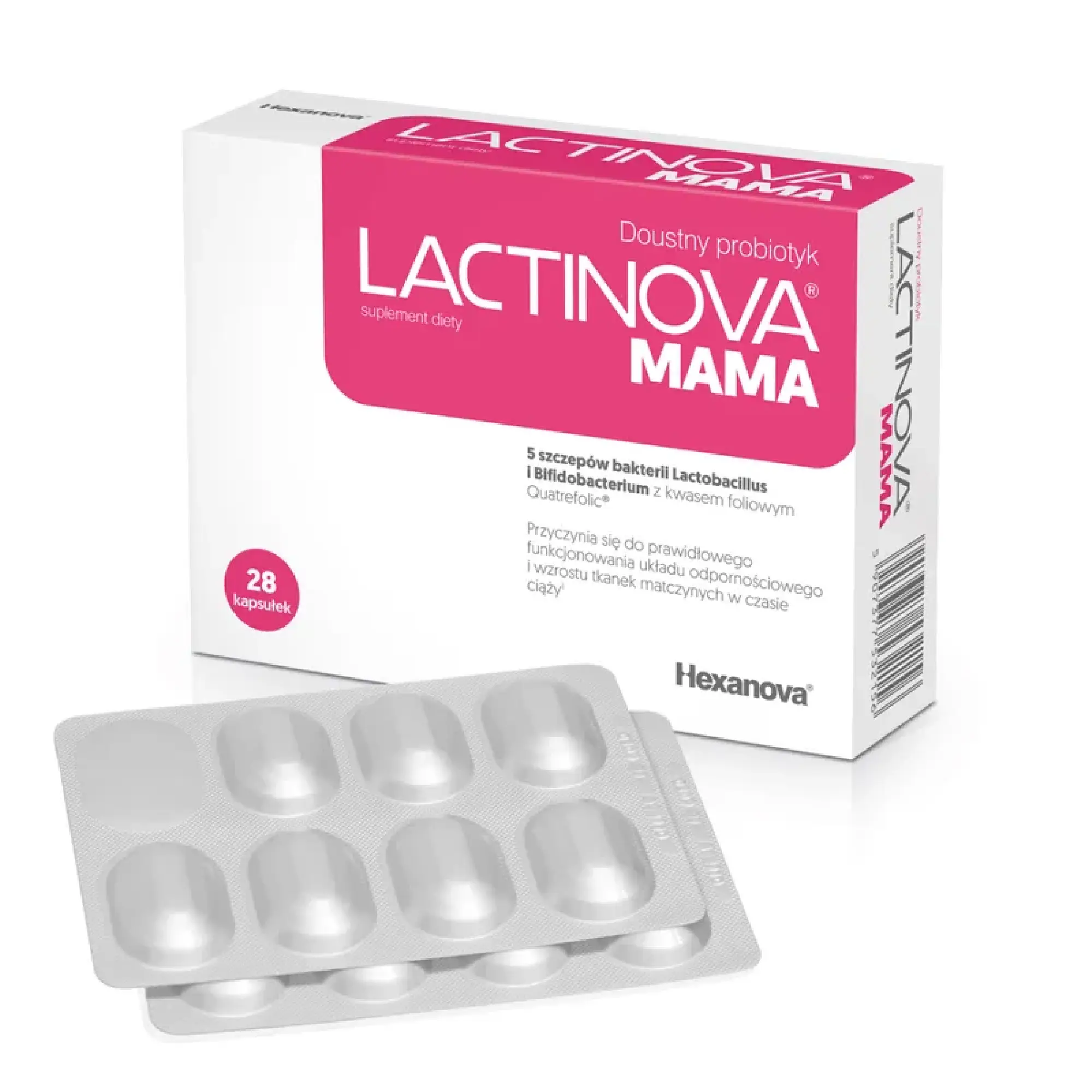 Lactinova mama, kapsułki, 28 sztuk zdjęcie
