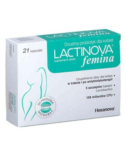 Lactinova femina, kapsułki, 21 sztuk zdjęcie