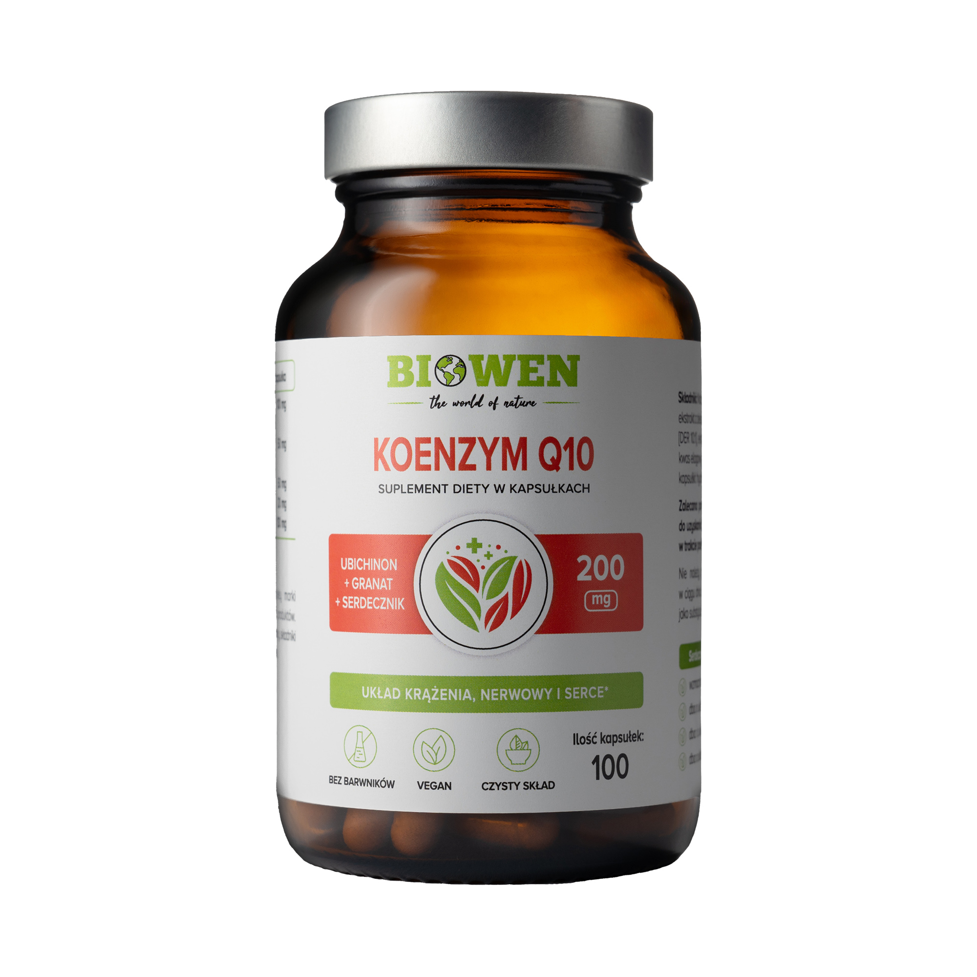 Biowen, Koenzym Q10, kapsułki, 100 sztuk zdjęcie