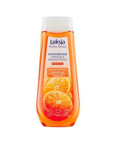 Luksja Aroma Senses Żel pod prysznic Pomarańcza i Drzewo sandałowe, 500 ml, cena, opinie, stosowanie zdjęcie