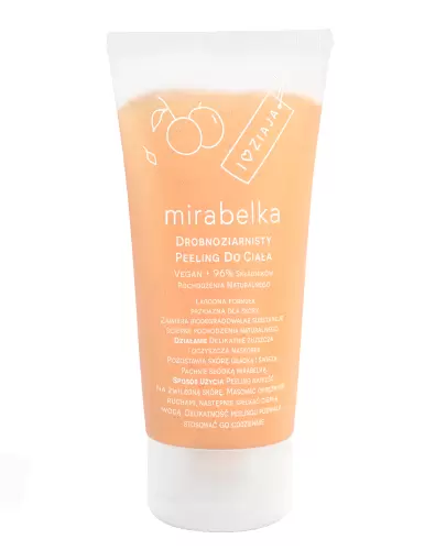 Ziaja Mirabelka drobnoziarnisty peeling do ciała 160 ml zdjęcie