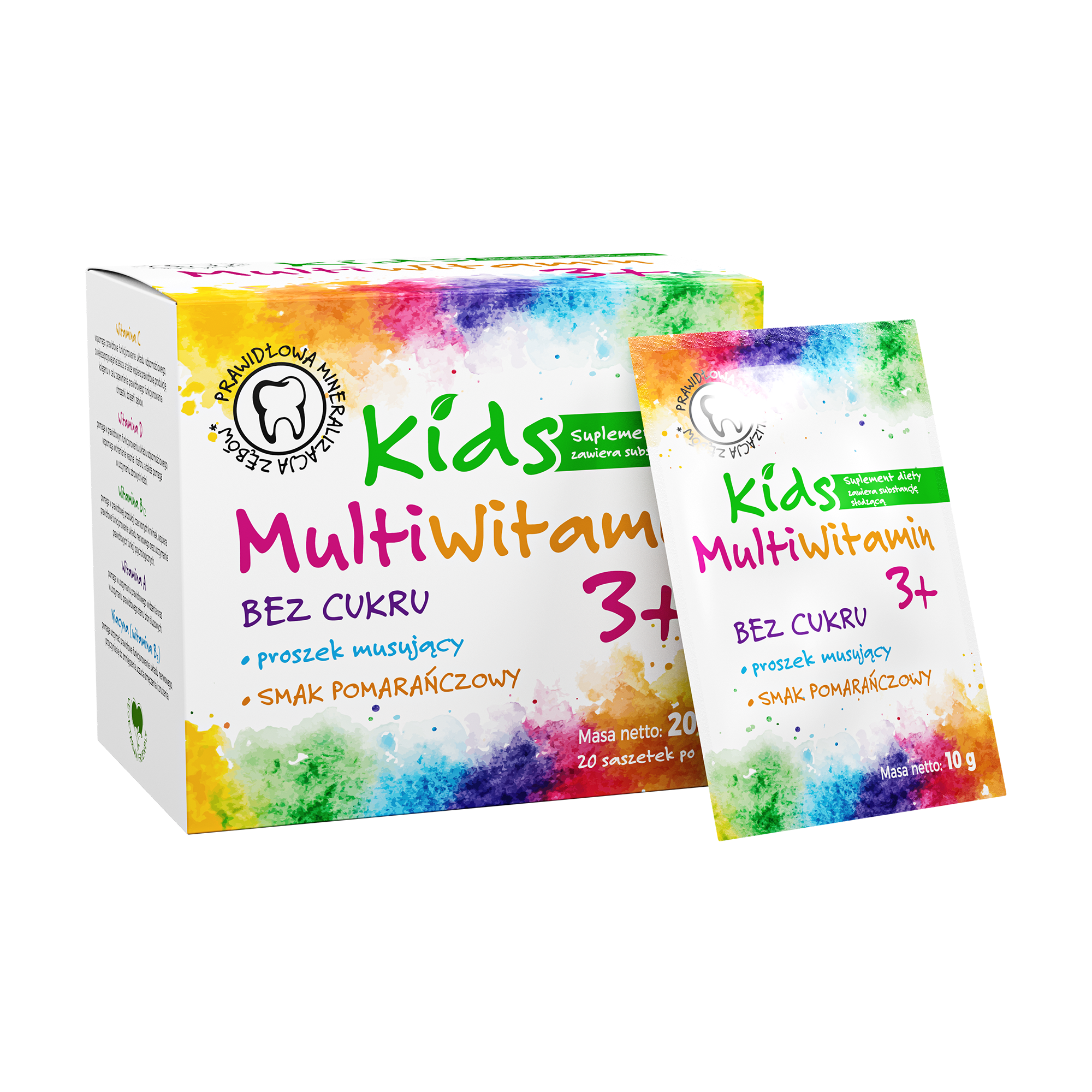 Kids Multiwitamin 3+, saszetki, 20 sztuk