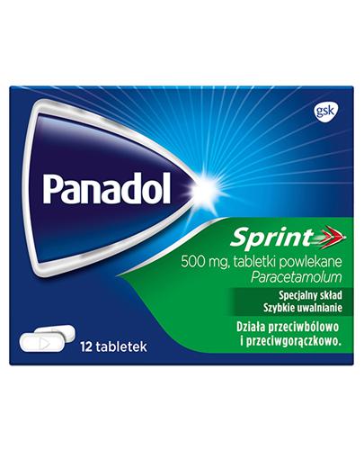 Panadol Sprint 500 mg 12 tabletek zdjęcie