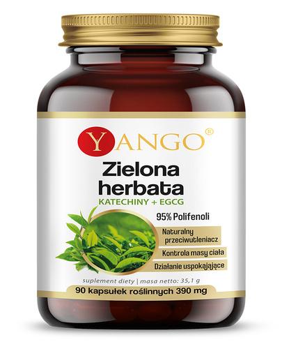 Yango Zielona herbata 95% polifenoli Katechiny + EGCG, 90 kapsułek zdjęcie