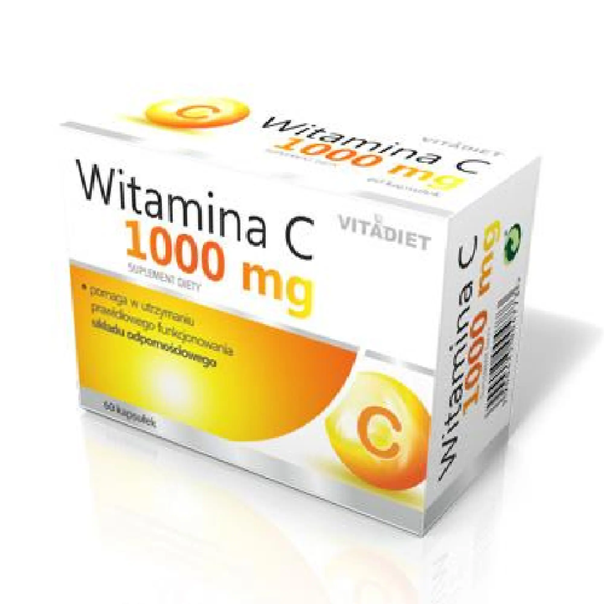 VitaDiet Akavit Witamina C 1000 mg 60 kapsułek zdjęcie