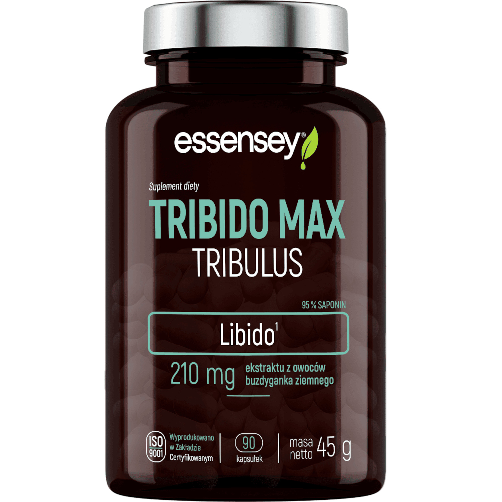Essensey Tribido Max Tribulus, kapsułki, 90 sztuk zdjęcie