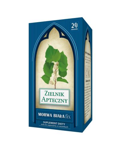 Herbapol Morwa Biała Fix - 20 sasz. - cena, opinie, skład zdjęcie