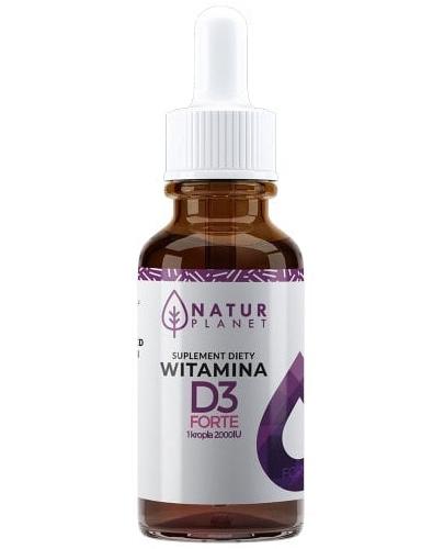 Natur Planet Witamina D3 Forte 2000 UI, 30 ml zdjęcie
