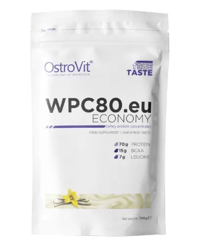OstroVit WPC80.eu ECONOMY smak waniliowy 700 g zdjęcie