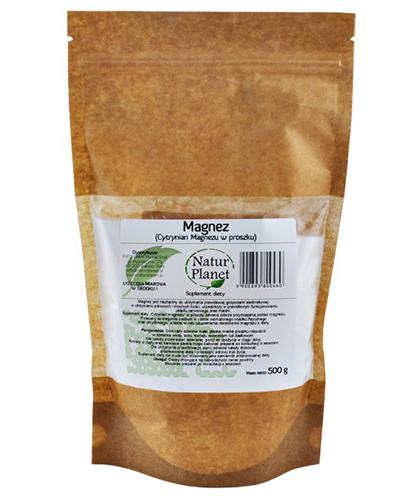 Natur Planet Cytrynian Magnezu w proszku - 500 g - cena, opinie, wskazania zdjęcie