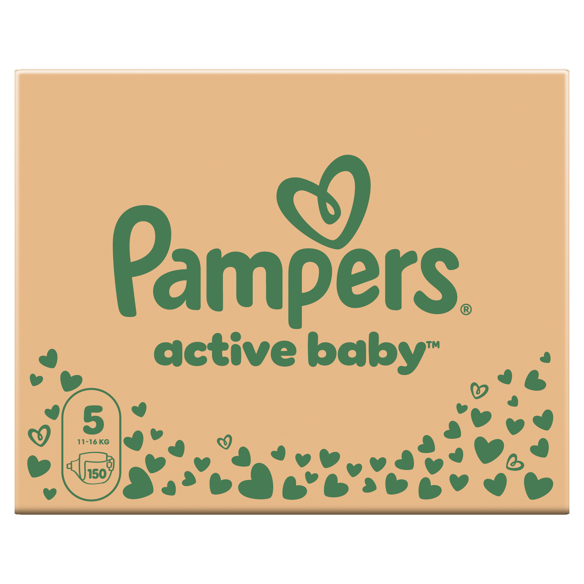 Pampers Pieluchy Active Baby rozmiar 5, 150 sztuk zdjęcie