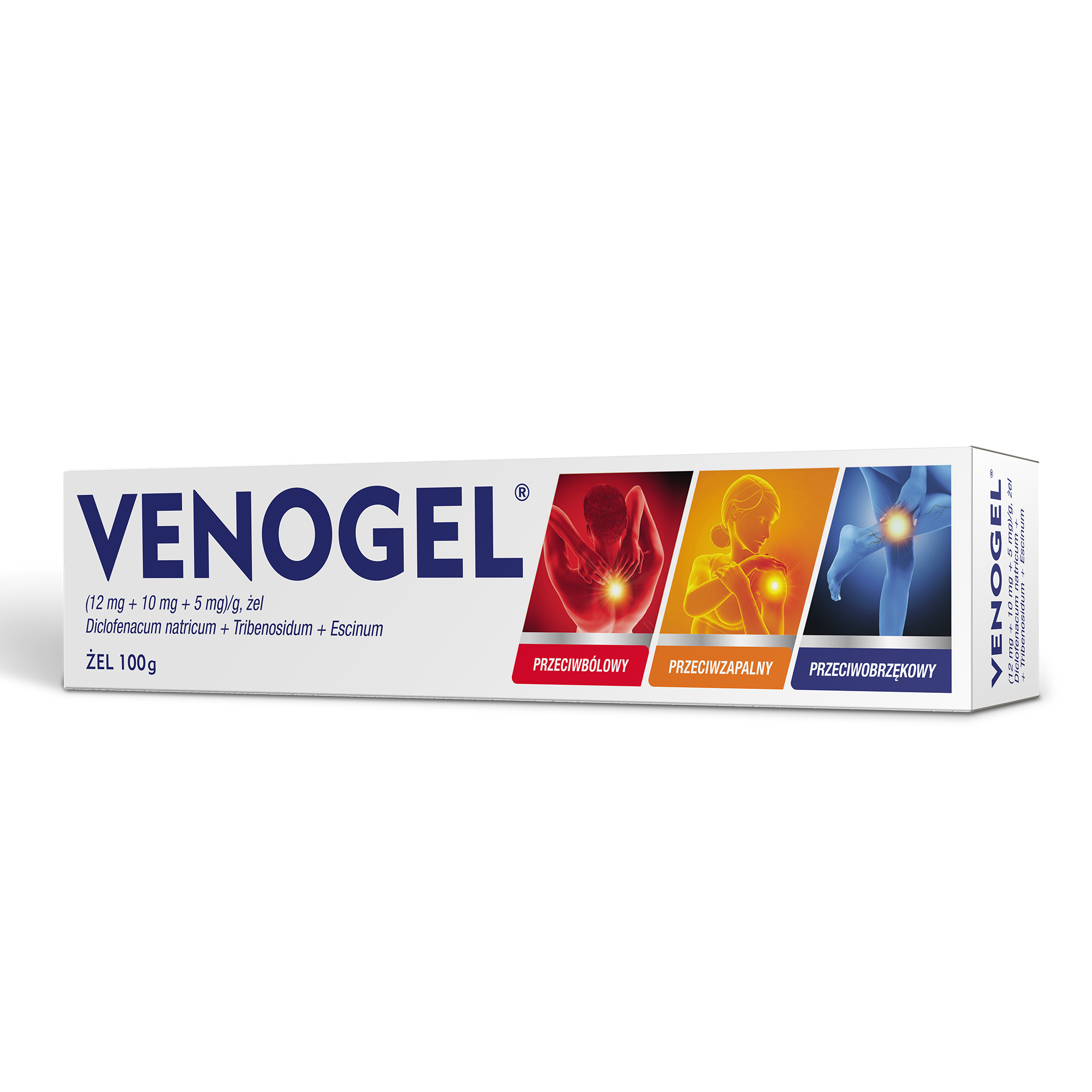 Venożel (12 mg + 10 mg + 5 mg)/g żel 100 g zdjęcie