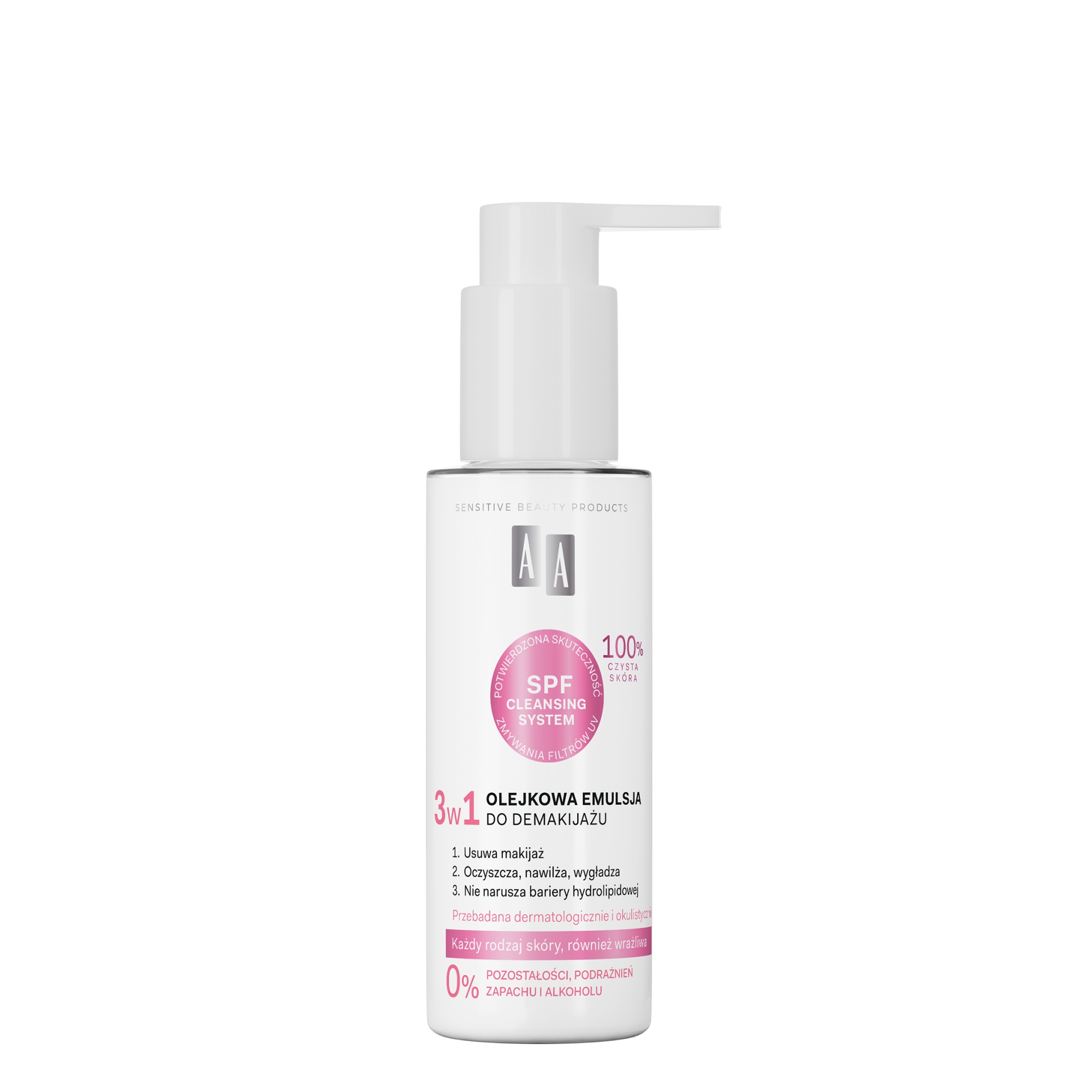 AA Pure Derma olejkowa emulsja do demakijażu 3w1 150 ml zdjęcie