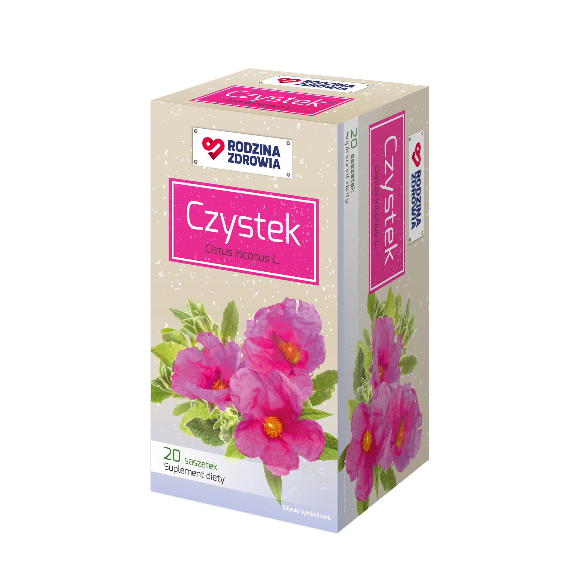 Rodzina Zdrowia, czystek, 20 saszetek zdjęcie