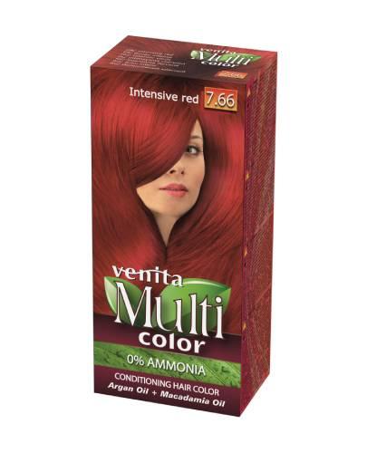 Venita Multi Color, farba bez amoniaku, 7.66 Intensywna Czerwień, 50 ml zdjęcie