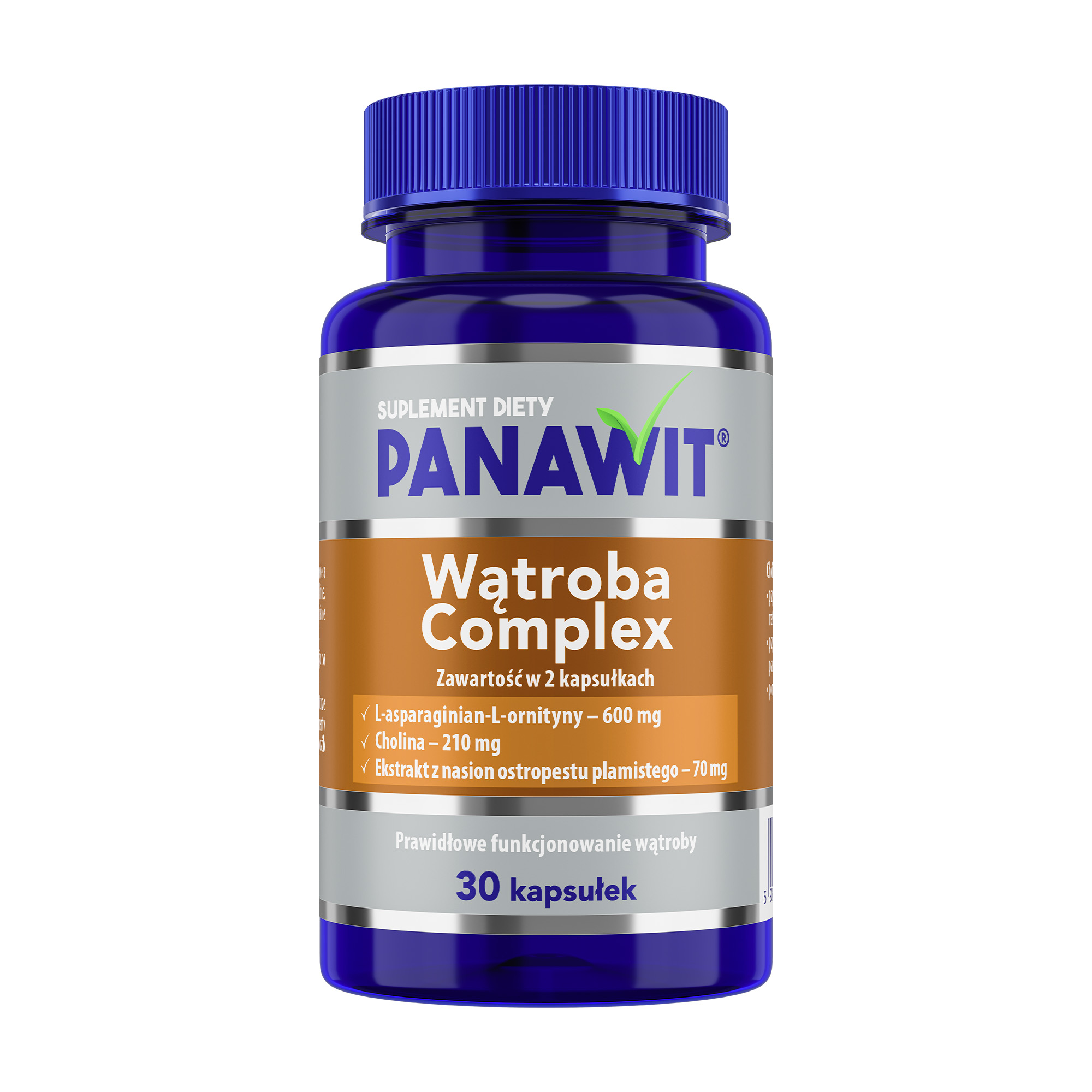 Panawit Wątroba Complex, kapsułki, 30 sztuk zdjęcie