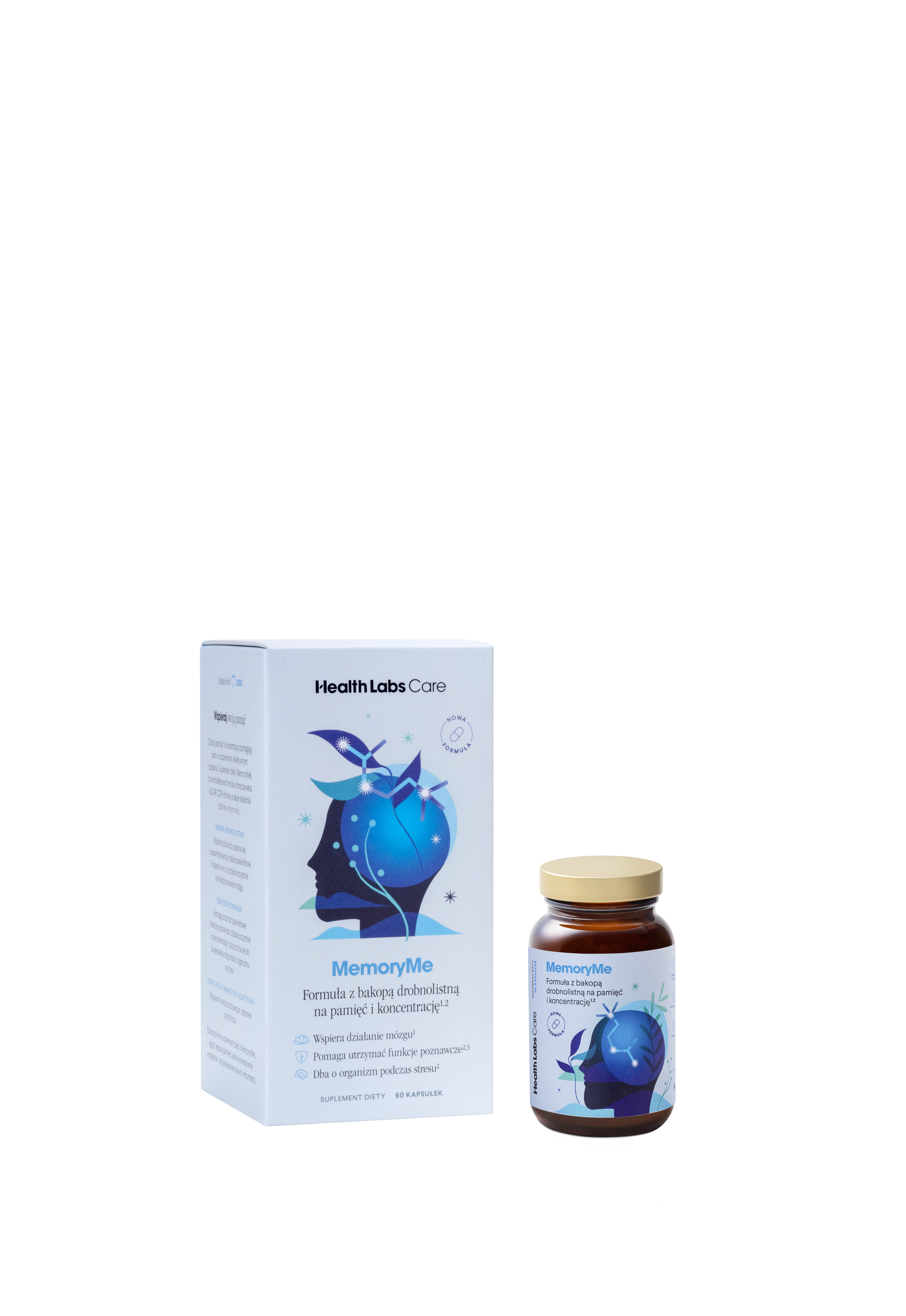 Health Labs, MemoryMe, kapsułki, 60 sztuk