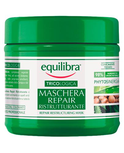Equilibra Tricologica Naprawcza maska restrukturyzująca, 250 ml, cena, opinie, właściwości  zdjęcie
