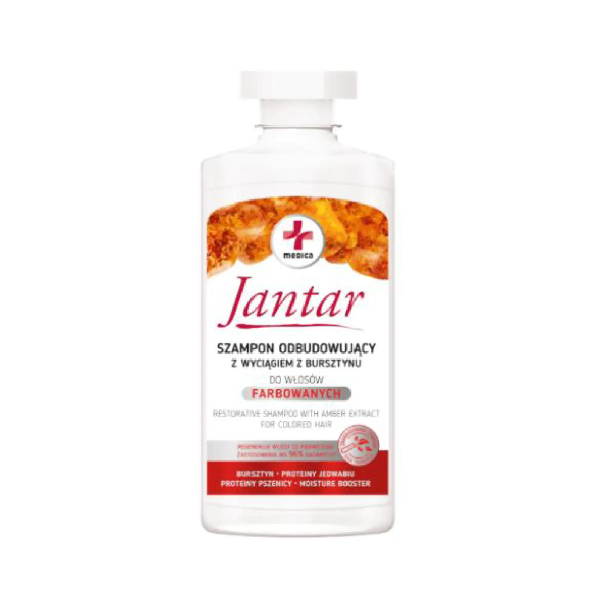 Jantar medica Szampon odbudowujący z wyciągiem z bursztynu, 330 ml zdjęcie