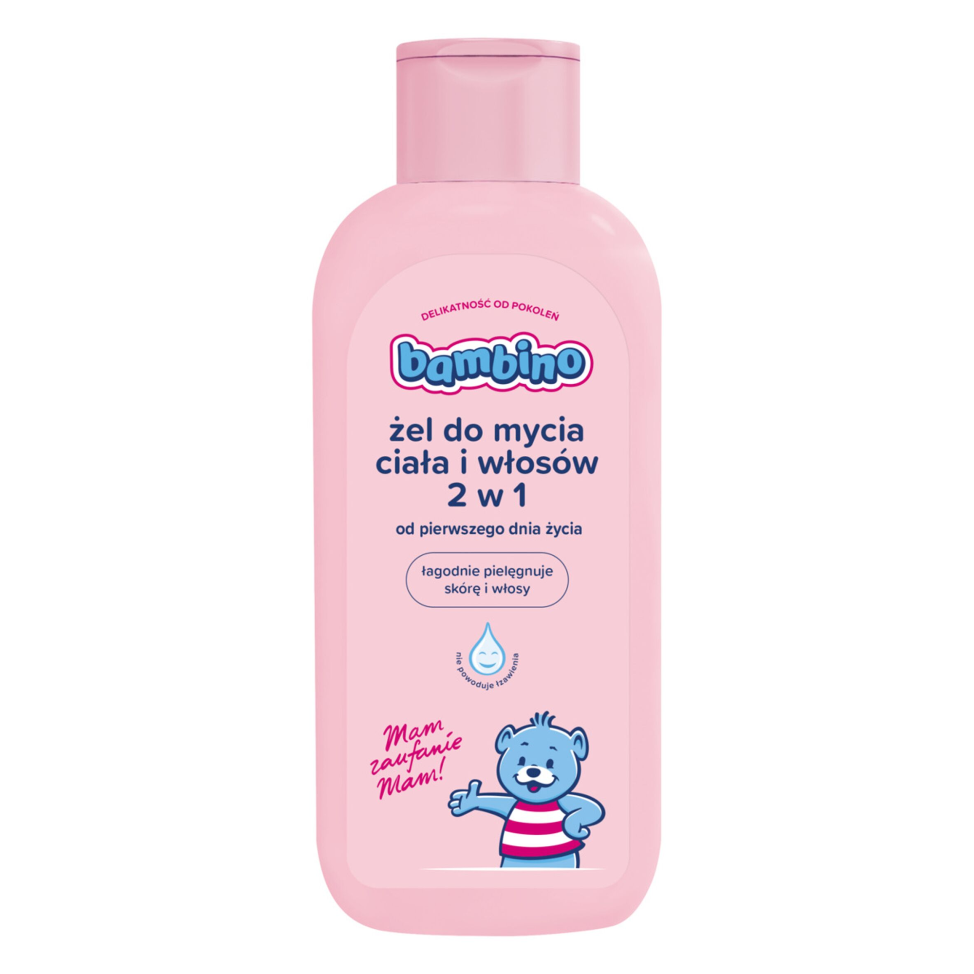 Bambino, żel do mycia ciała i włosów 2w1 dla dzieci i niemowląt, 400 ml zdjęcie