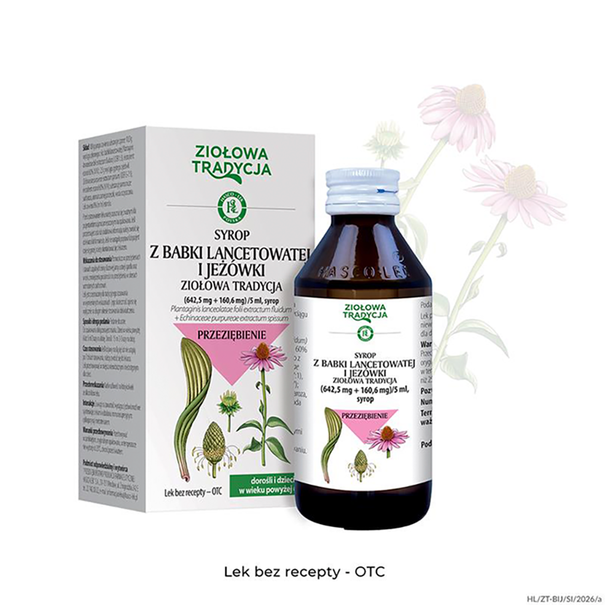 ZIOŁOWA TRADYCJA Syrop z babki lancetowatej i jeżówki, 125 g