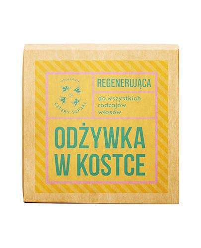 Mydlarnia Cztery Szpaki, Regenerująca odżywka w kostce,  Eukaliptus Cytrynowy, 75 ml zdjęcie