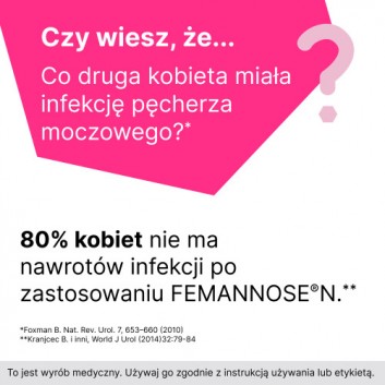Femannose N D-mannoza 14 saszetek