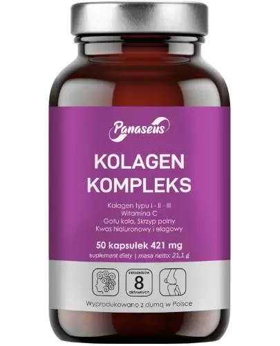 Panaseus kolagen kompleks 50 kapsułek zdjęcie