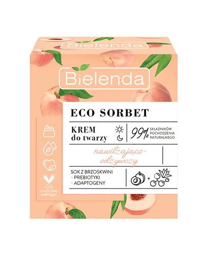 Bielenda Eco Sorbet Brzoskwinia Krem do twarzy nawilżająco - odżywczy - 50 ml  zdjęcie