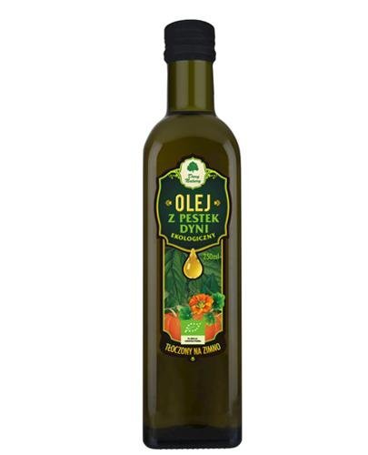 DARY NATURY Olej z pestek dyni tłoczony na zimno 250 ml cena, opinie, właściwości zdjęcie