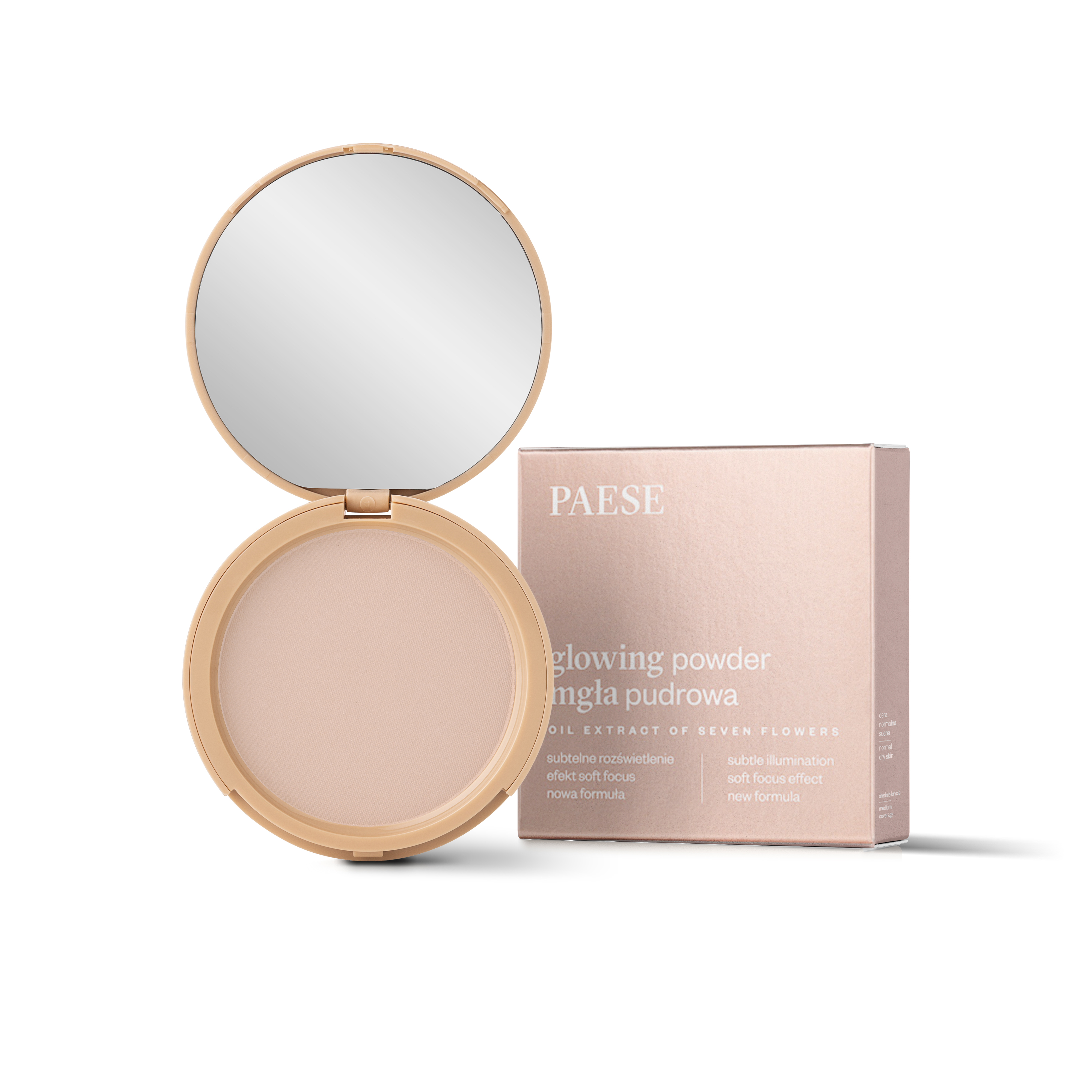 Paese Glowing powder, mgła pudrowa 11 Light Beige, 10 g zdjęcie