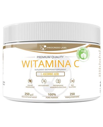 Progress Labs Witamina C - 250 g - cena, opinie, właściwości zdjęcie