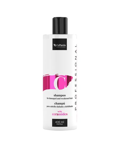 VisPlantis Professional Szampon do włosów z ceramidami, 400 ml, cena, wskazania, właściwości zdjęcie