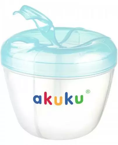 Akuku pojemnik na mleko w proszku niebieska 1 sztuka [A0461] zdjęcie