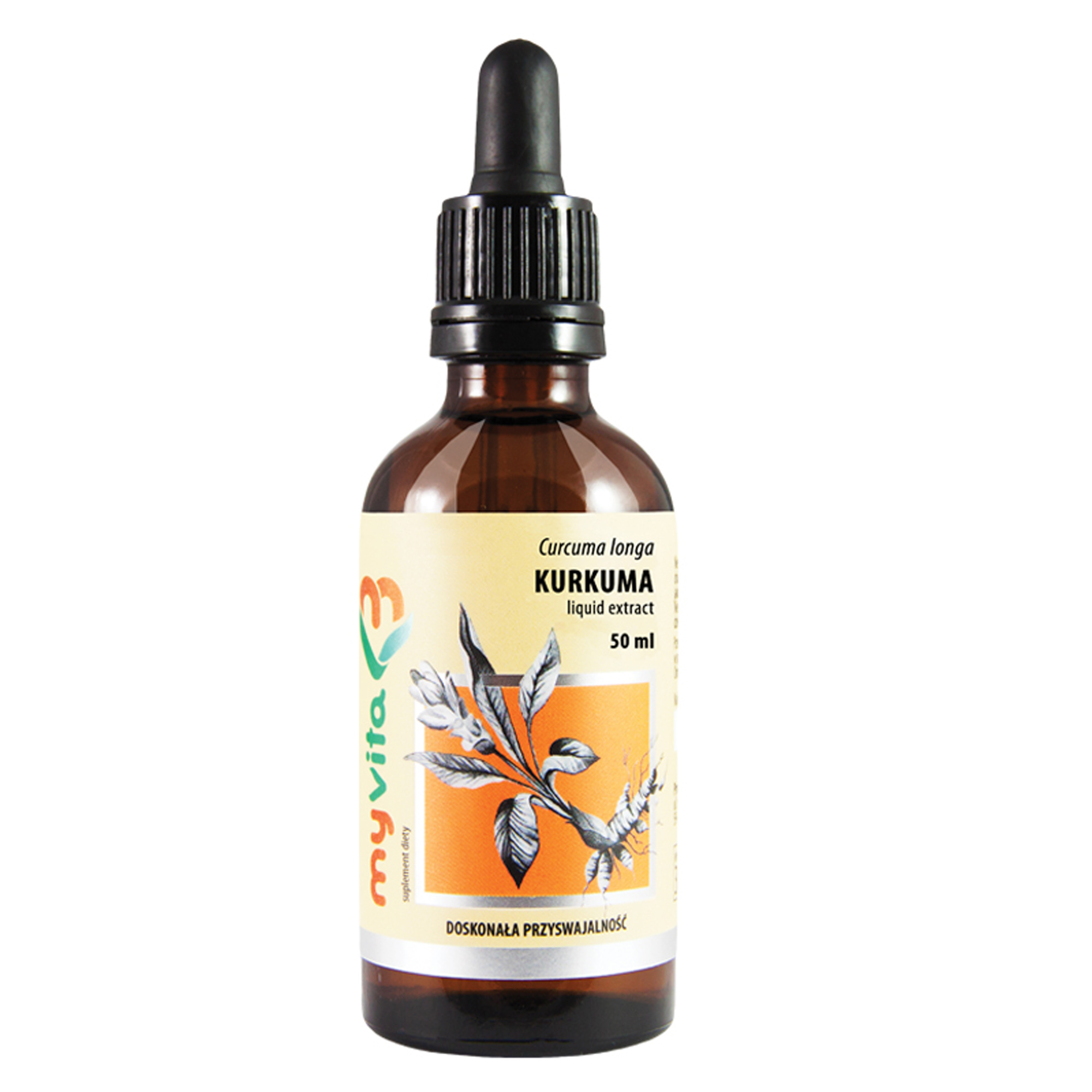 MyVita Krople Kurkuma liquid extract, 50 ml zdjęcie