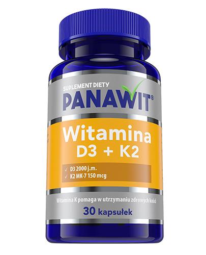 Panawit Witamina D3+K2, 30 kapsułek zdjęcie