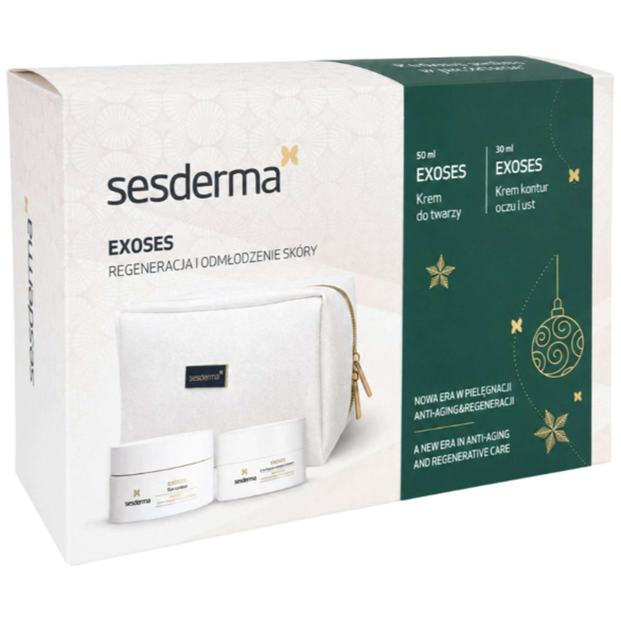 Sesderma Exoses Zestaw Krem do twarzy, 50 ml + Krem kontur oczu i ust, 30 ml zdjęcie