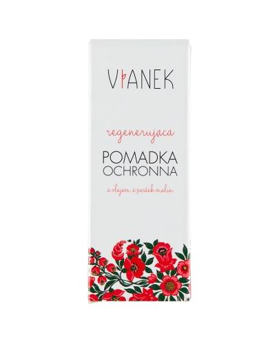 Vianek regenerująca pomadka ochronna z olejem z pestek malin 4,6 g zdjęcie