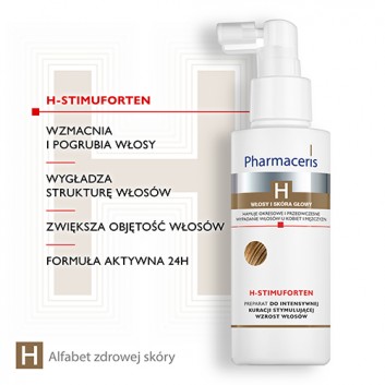 Pharmaceris H Stimuforten preparat do intensywnej kuracji stymulującej wzrost włosów 125 ml