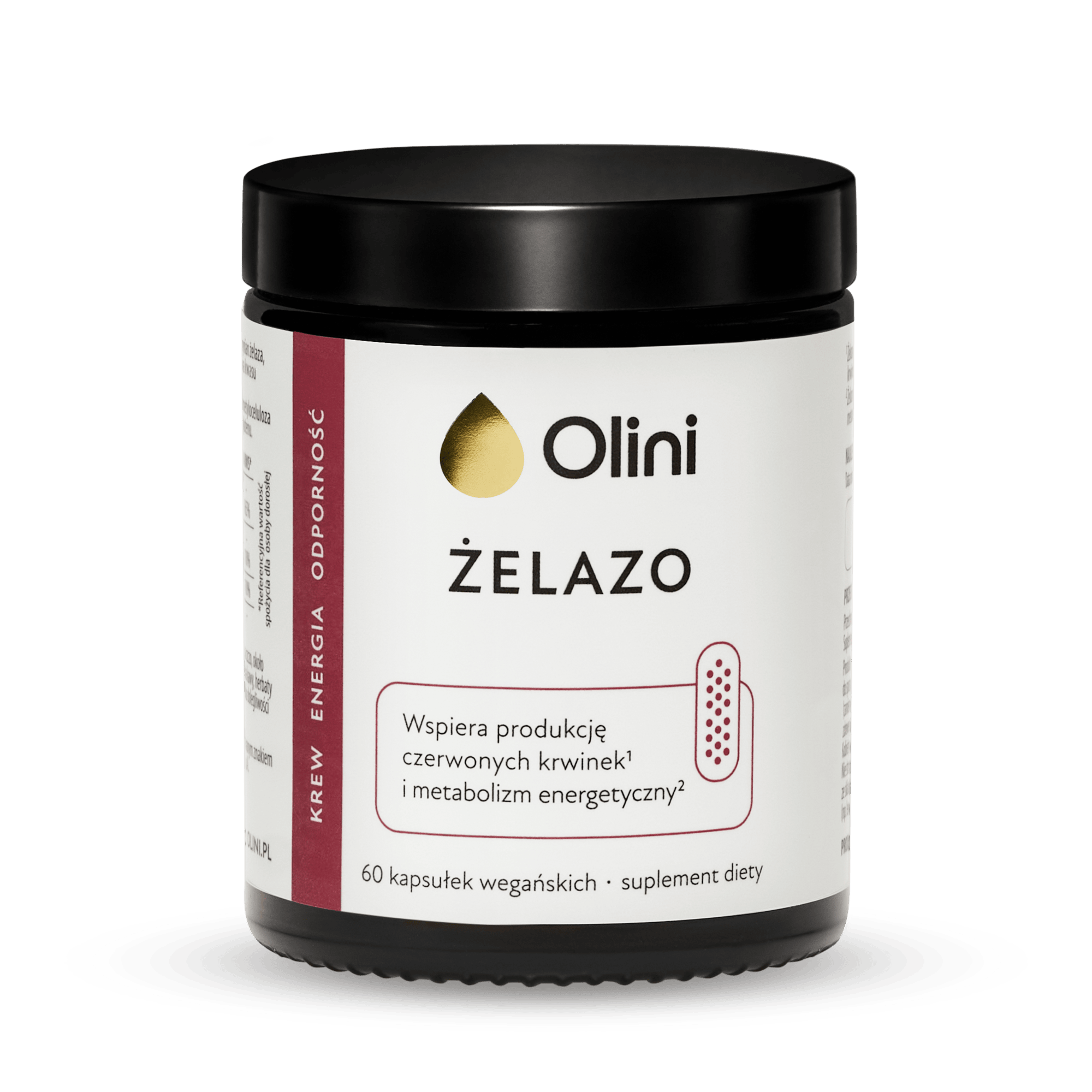 Olini Żelazo, 60 kapsułek