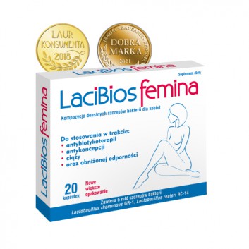 LaciBios Femina 20 kapsułek