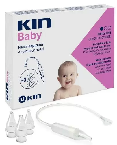 Kin Baby Nasal aspirator do nosa dla dzieci 1 sztuka zdjęcie