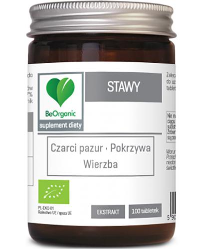 BeOrganic Stawy Bio, 100 tabl. cena, opinie, dawkowanie zdjęcie