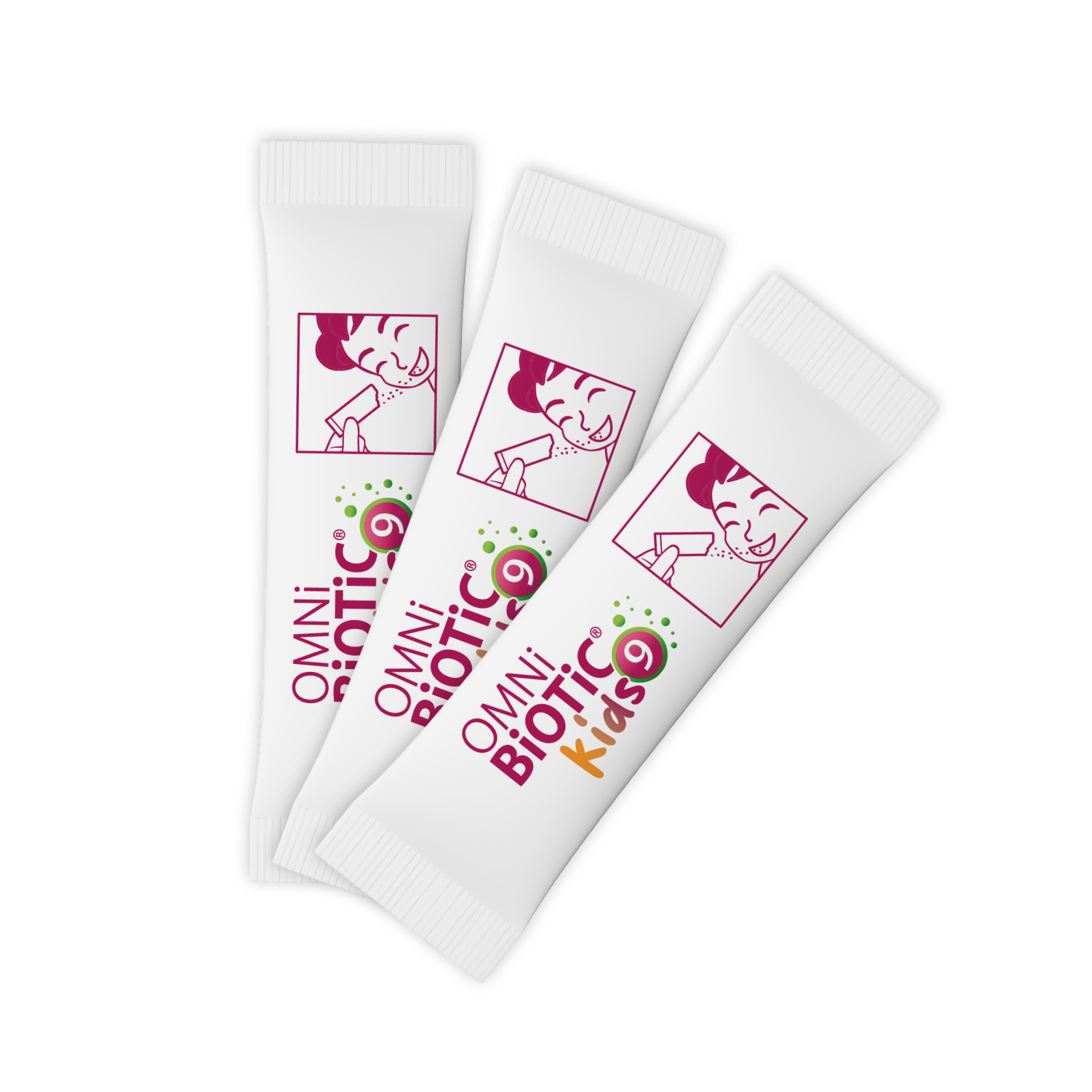 Omni-Biotic Stress Repair 9 Kids, proszek, 28 saszetek