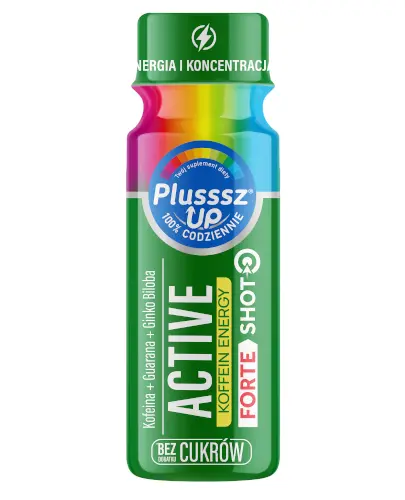 Plusssz Up, Active Koffein Energy Forte Shot, 50 ml zdjęcie