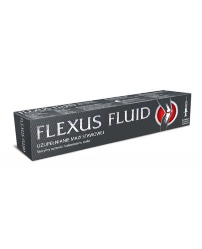 FLEXUS FLUID  Sterylny roztwór hialuronianu sodu - 25 mg (ampułkostrzykawka 2,5 ml) zdjęcie